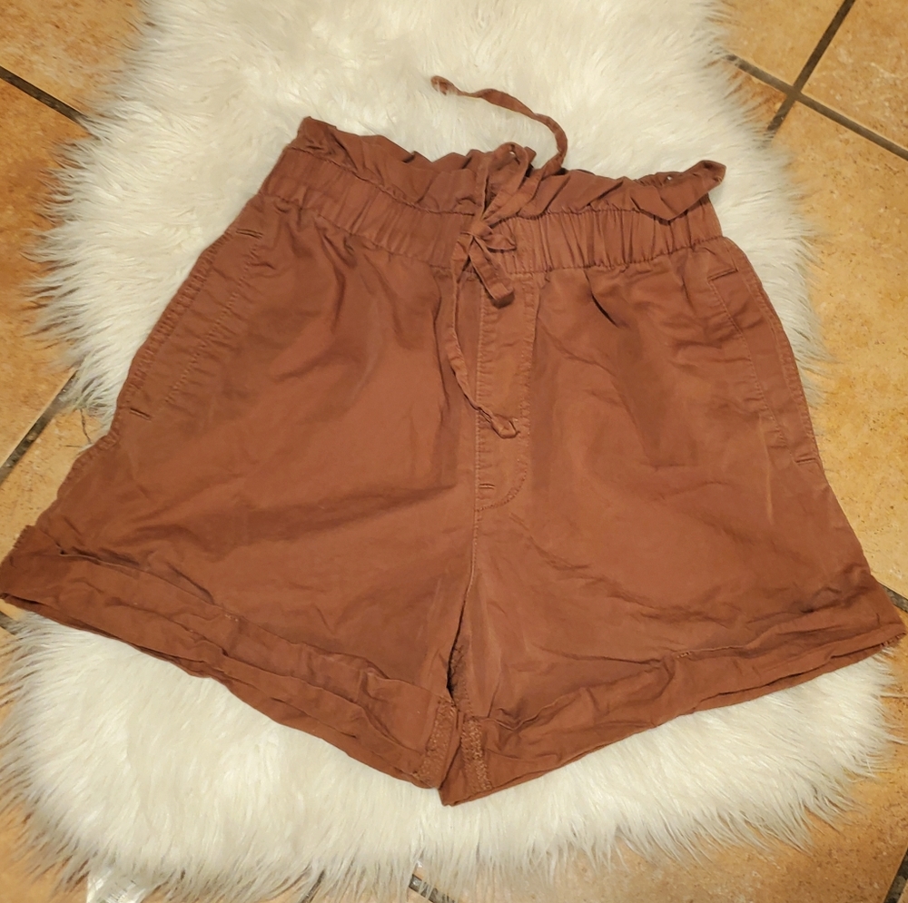 Abercrombie & Fitch Burnt orange bag shorts